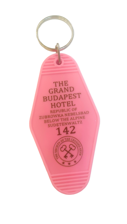 The Grand Budapest Hotel Keyring