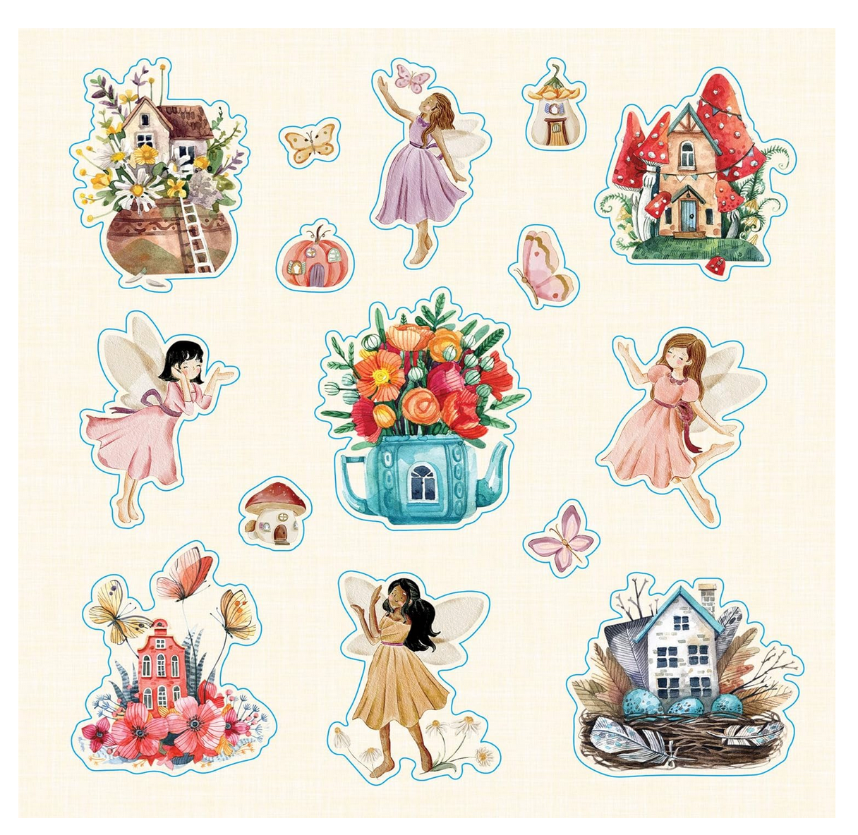 Faerie Kingdom Sticker Book