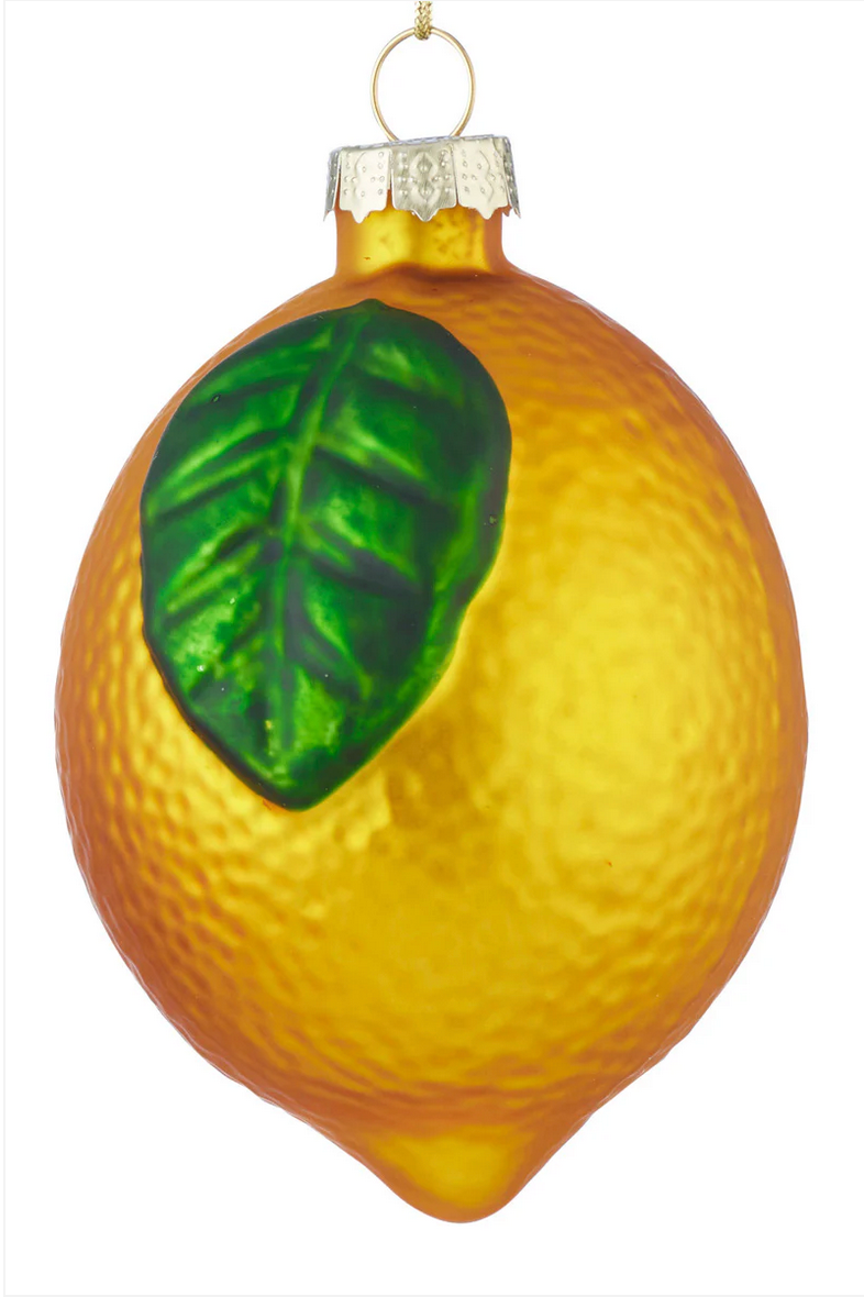 Lemon Glass Ornament