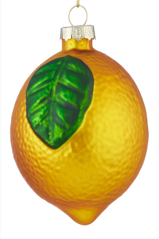 Lemon Glass Ornament