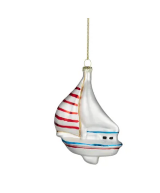 Yacht Ornament Glass