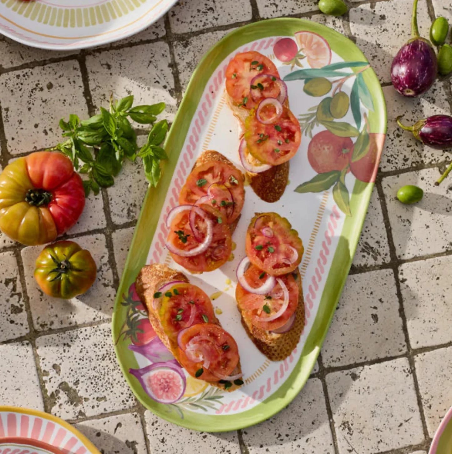Fiesta Melamine Oval Platter
