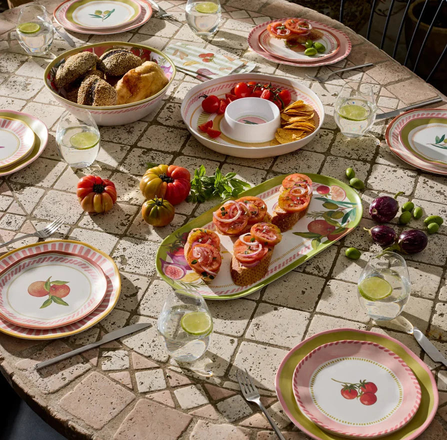 Fiesta Olive Melamine Plate Large