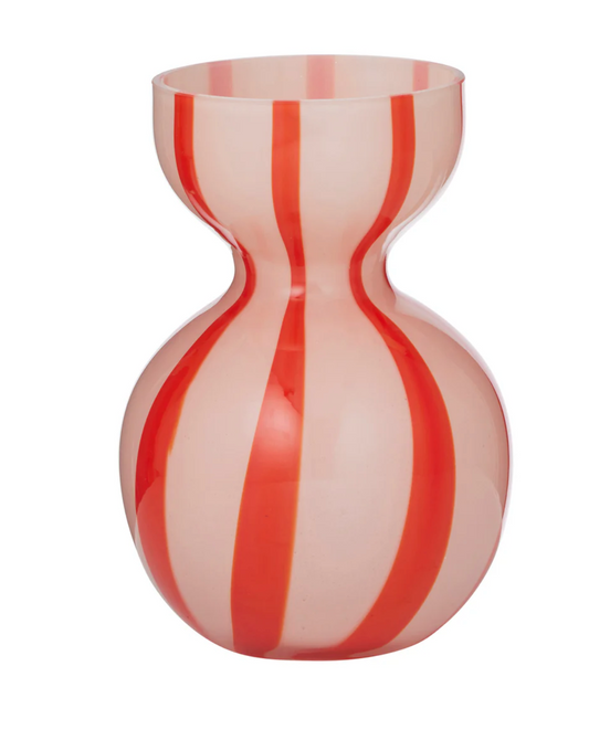 Bobbi Glass Vase Pink