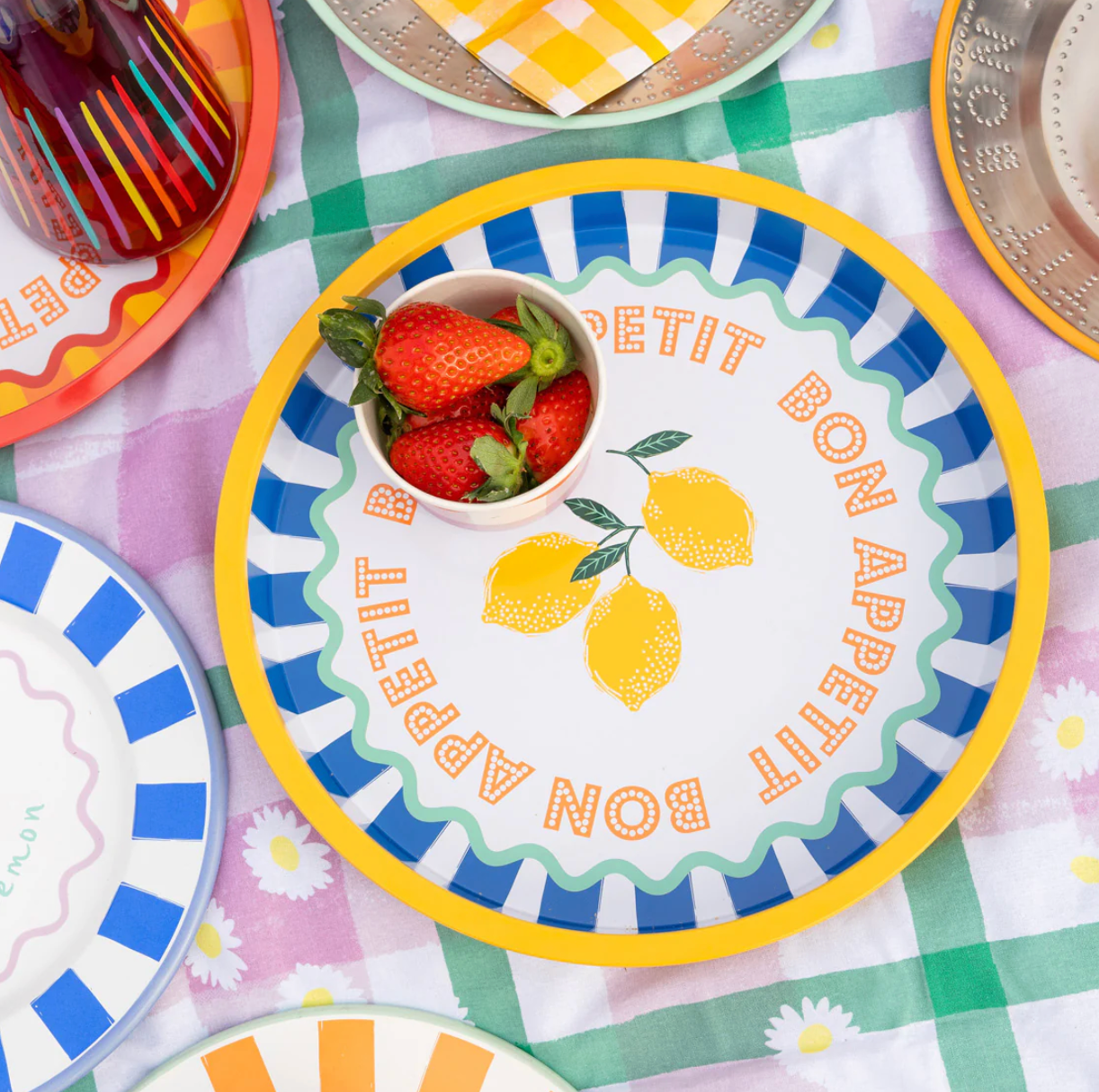 Bon Appettit Lemon Tray