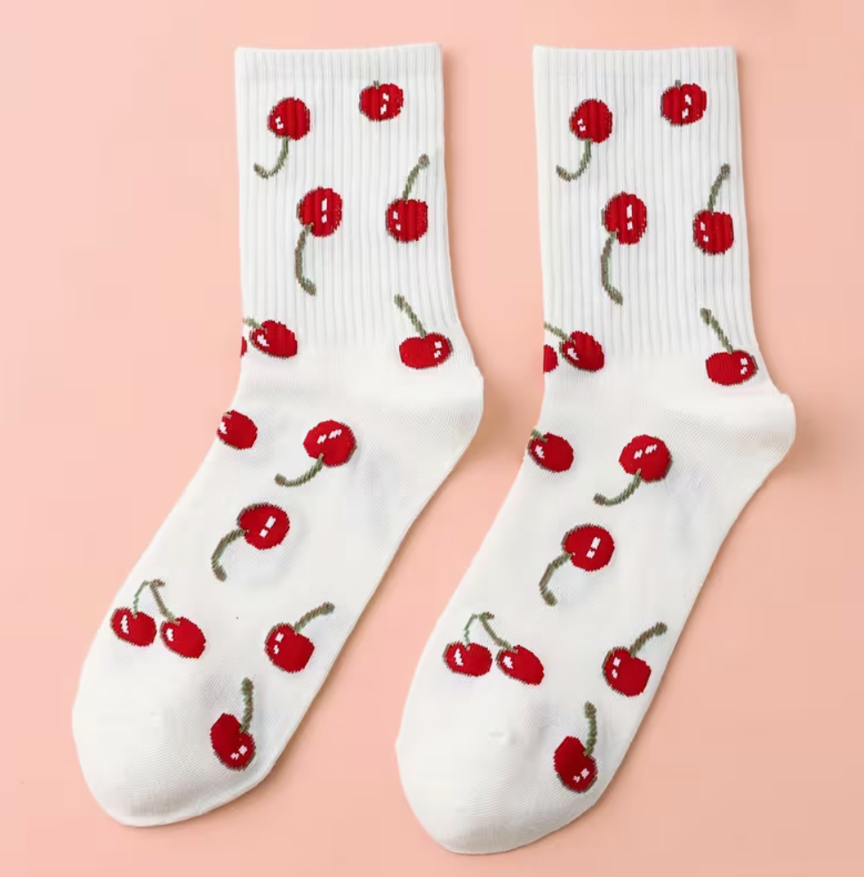 Cheery Cherry Sock