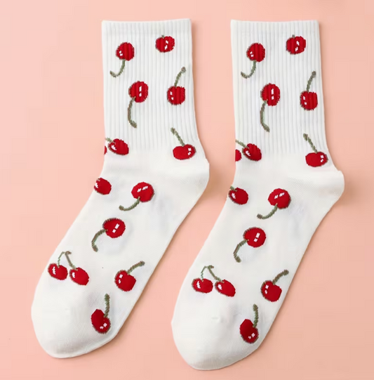 Cheery Cherry Sock