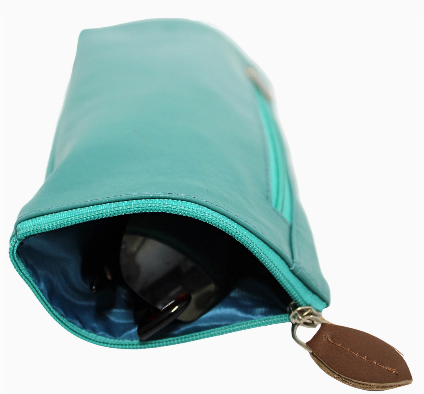 Double Sided Glasses Case For Two Pairs with Zipper. Quality