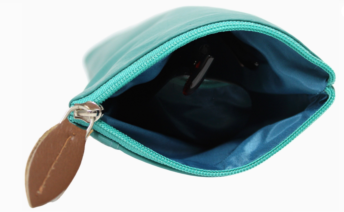 Double Sided Glasses Case For Two Pairs with Zipper. Quality