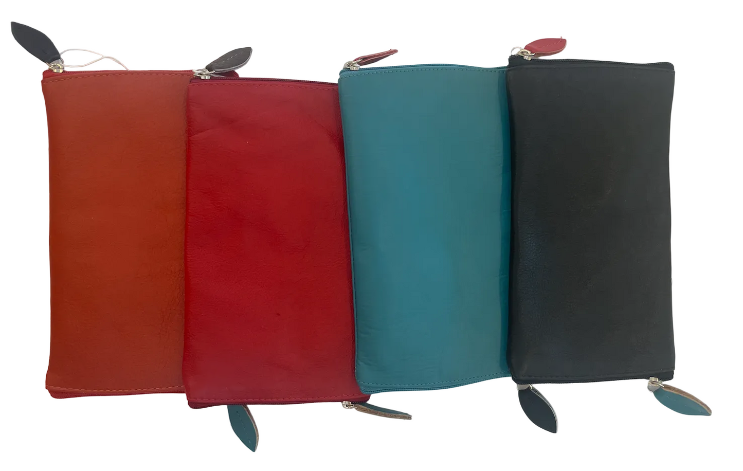 Double Sided Glasses Case For Two Pairs with Zipper. Quality