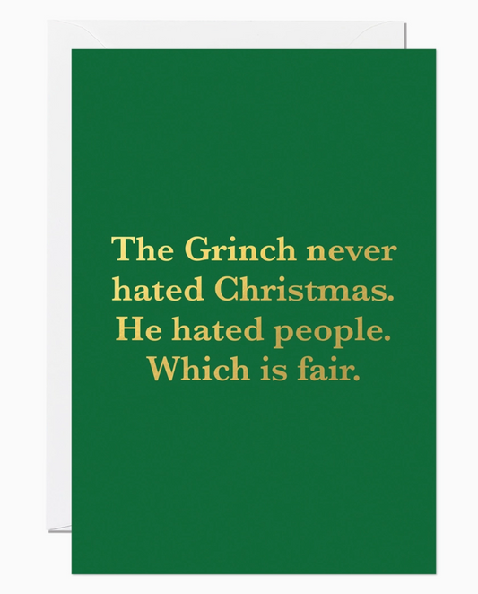 The Grinch Christmas Card