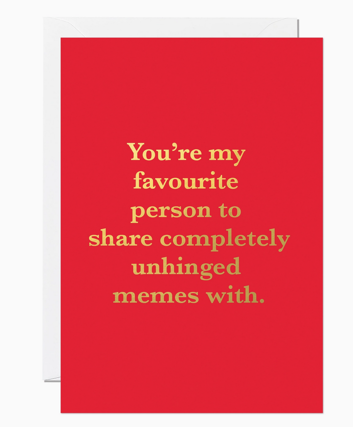 Unhinged Meme's Card