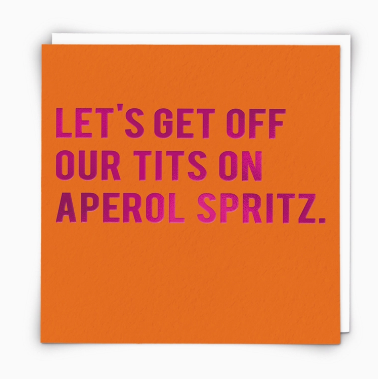 Aperol Greeting Card