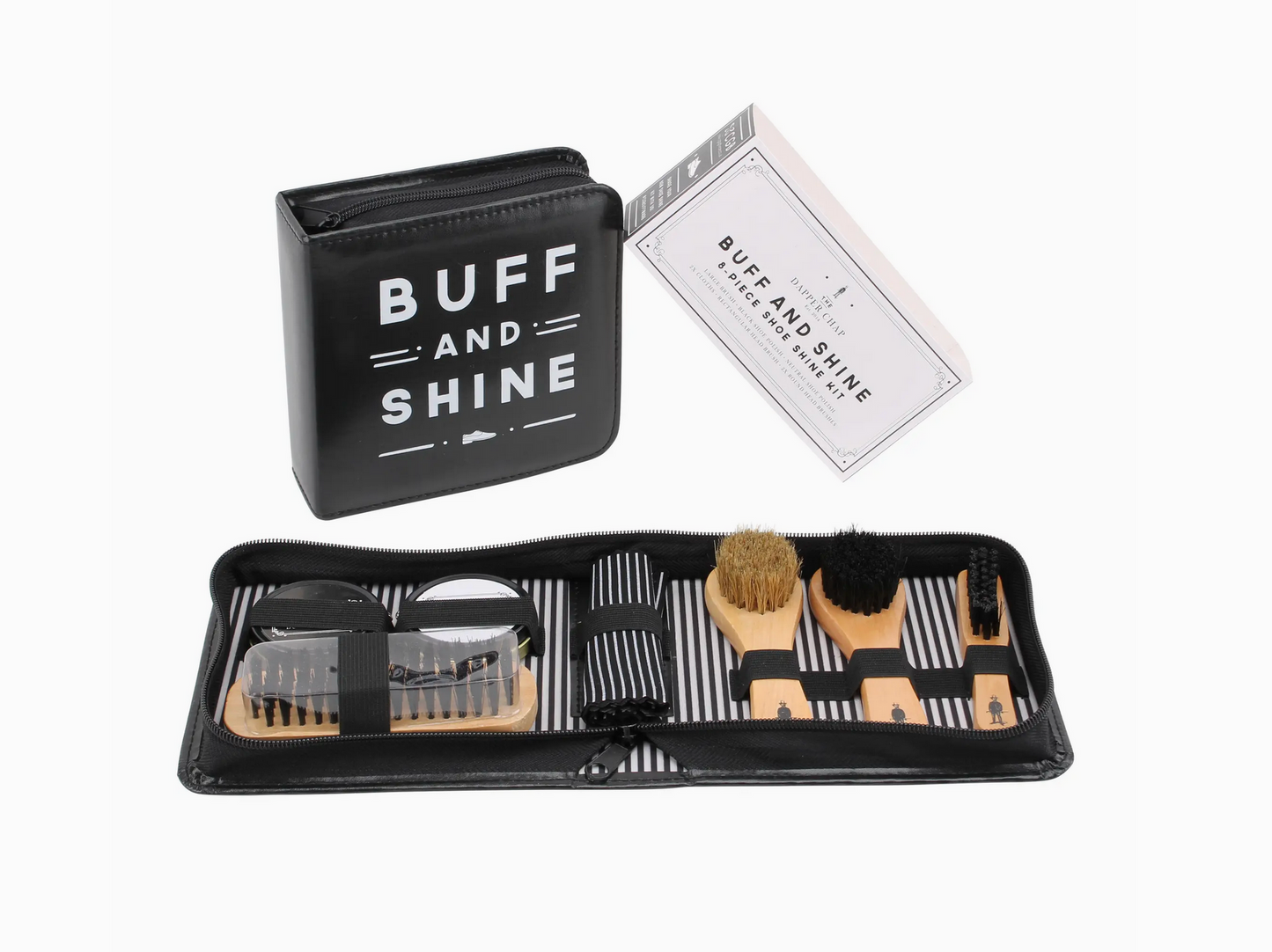 Dapper Chap Buff & Shine Shoe Cleaning Kit