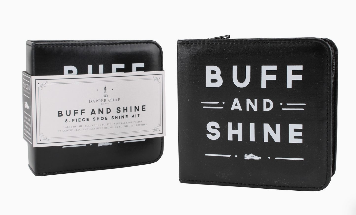 Dapper Chap Buff & Shine Shoe Cleaning Kit