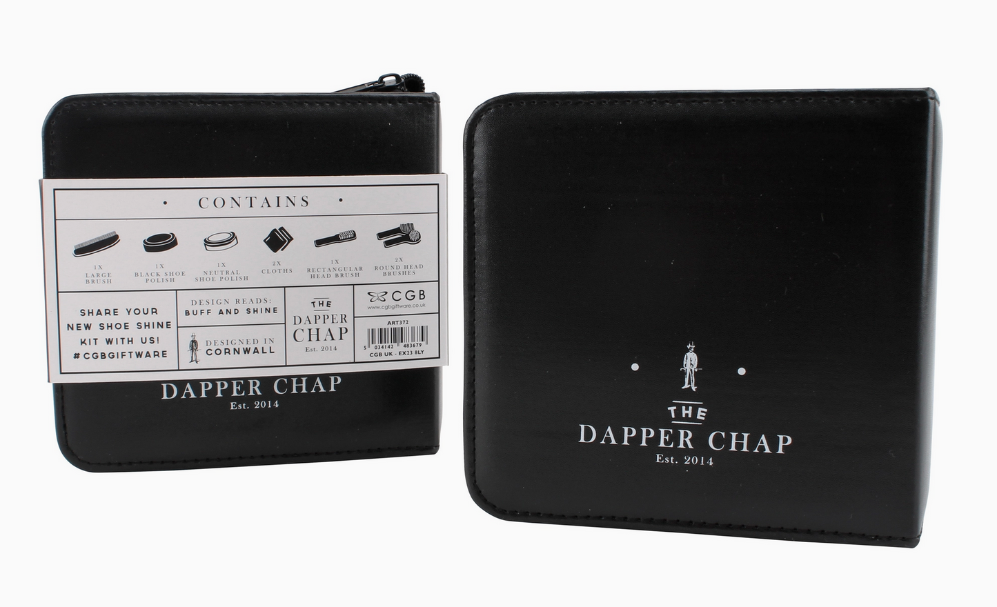 Dapper Chap Buff & Shine Shoe Cleaning Kit