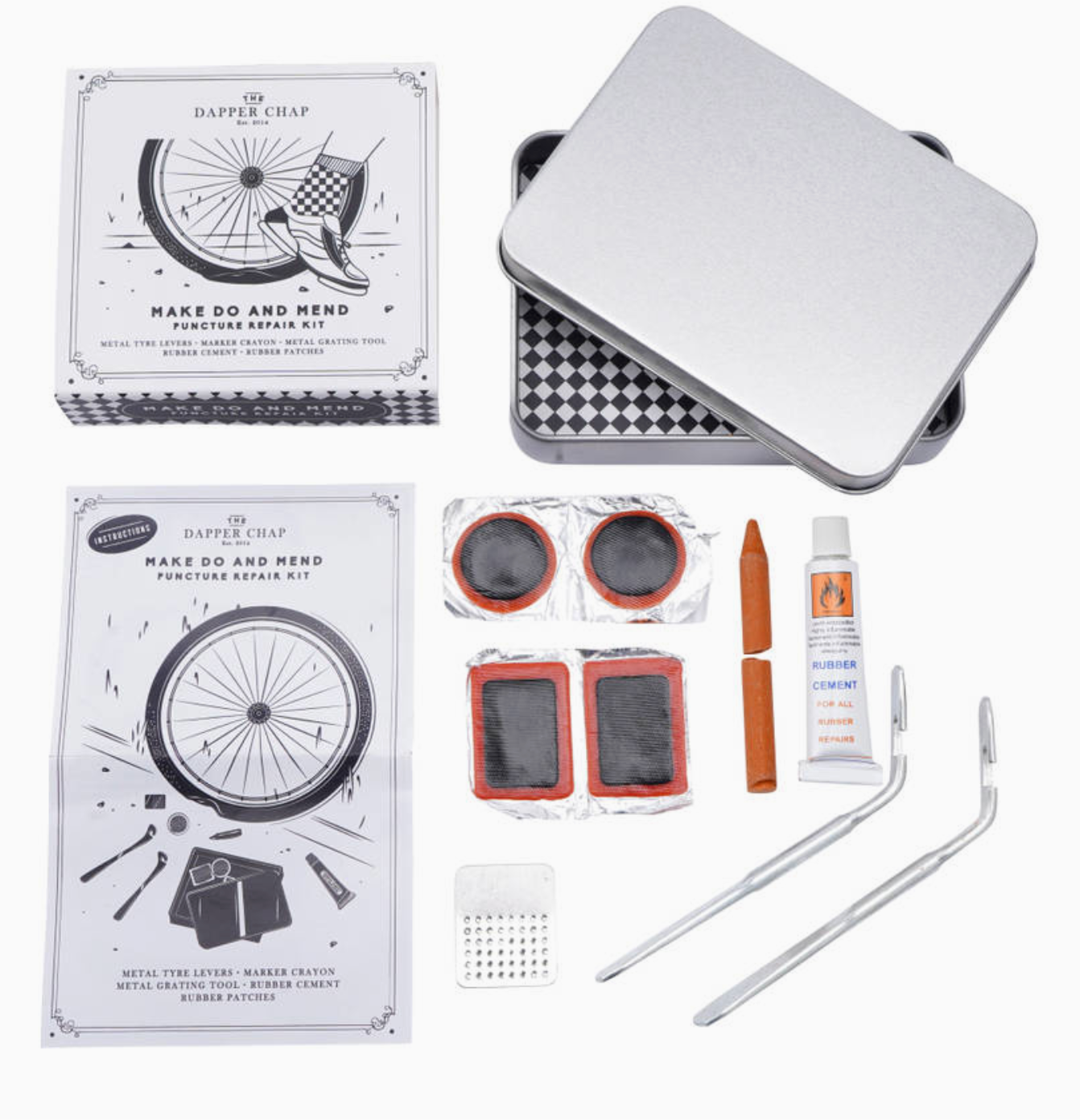 Make do and Mend Bicycle Puncture Repair Kit