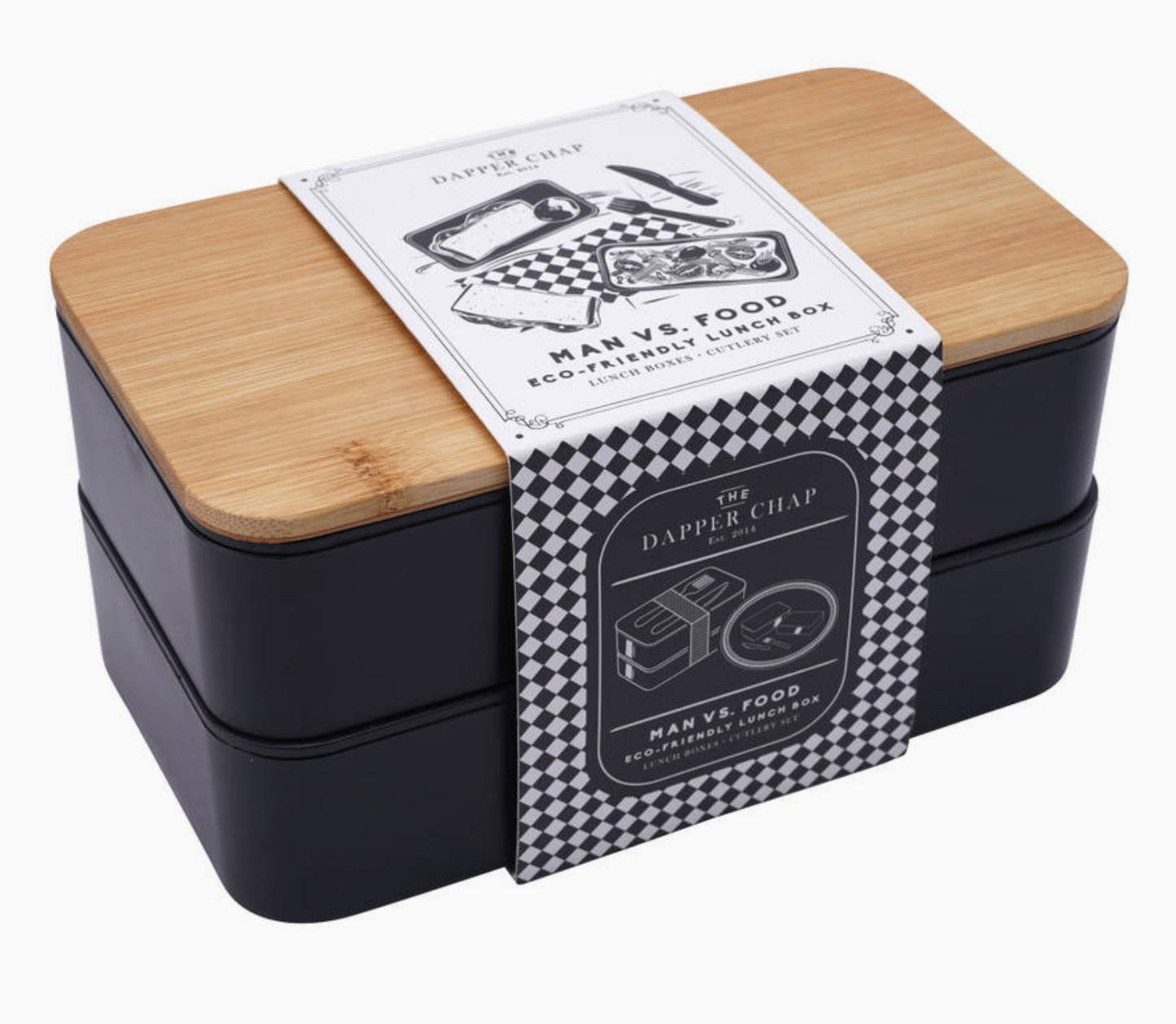Dapper Chap Man vs. Food Eco Friendly Lunch Box