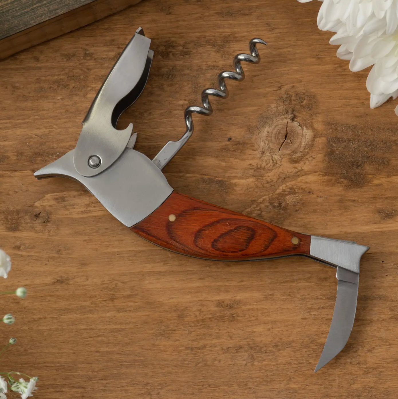 The Flower Market Bird Bottle Opener