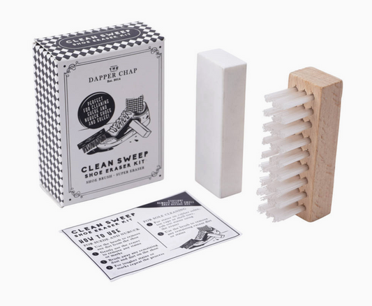 Dapper Chap Clean Sweep' Shoe Eraser Kit