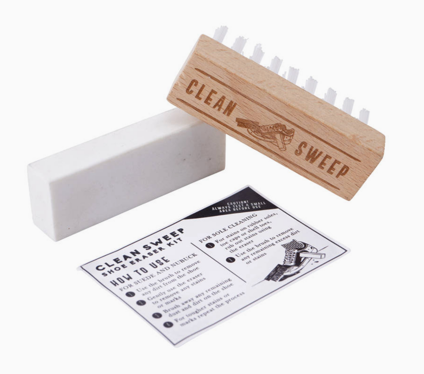 Dapper Chap Clean Sweep' Shoe Eraser Kit