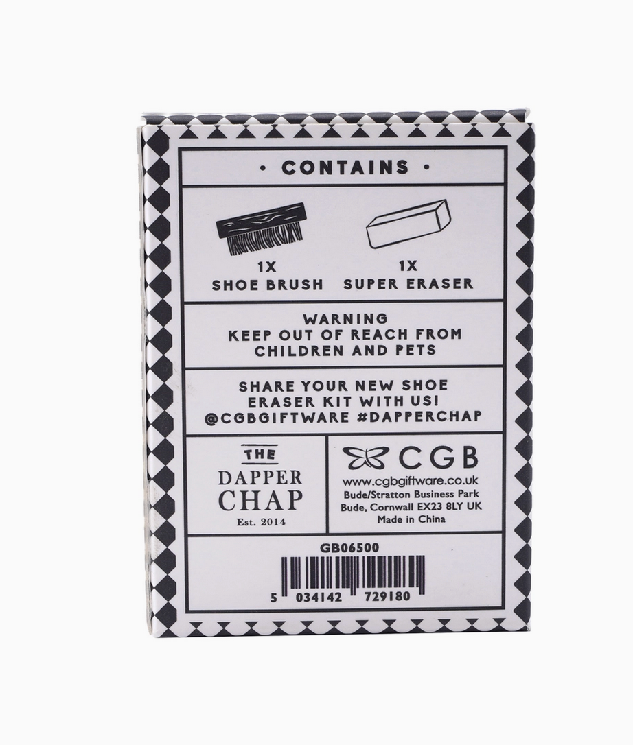 Dapper Chap Clean Sweep' Shoe Eraser Kit