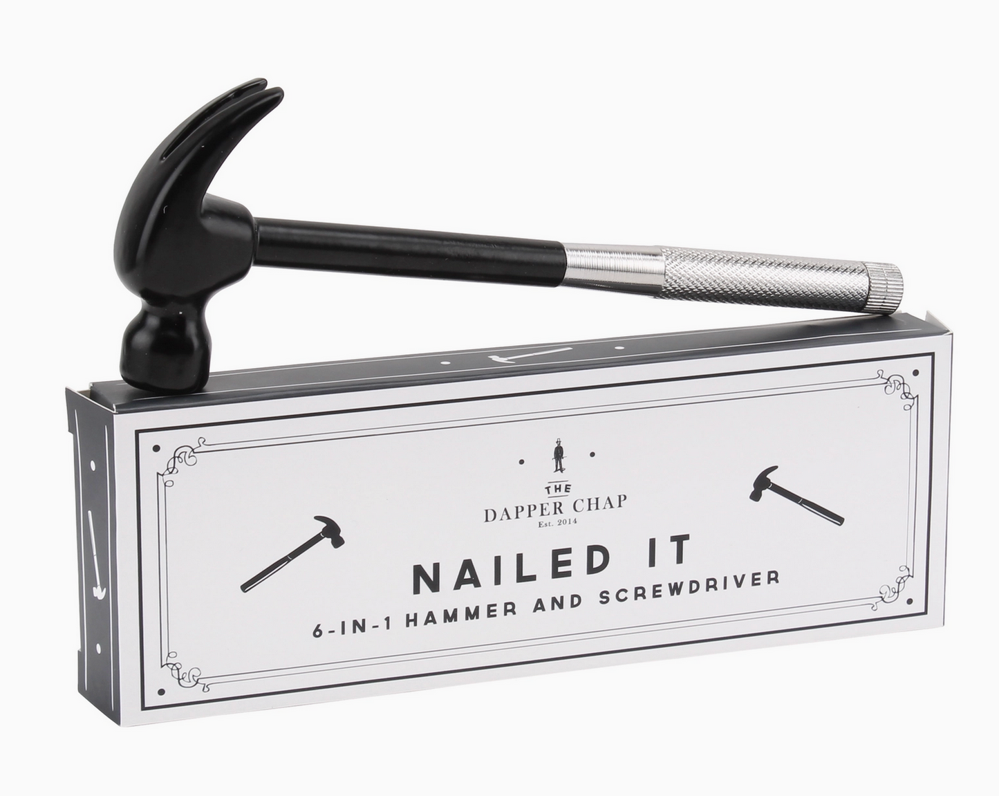 Dapper Chap Nail It 6 in 1 Hammer & Screwdriver