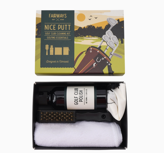 Fairways 'Nice Putt' Golf Club Cleaning Kit