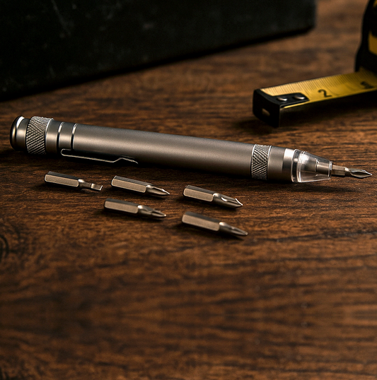 Dapper Chap 7-In-1 Screwdriver Torch Tool