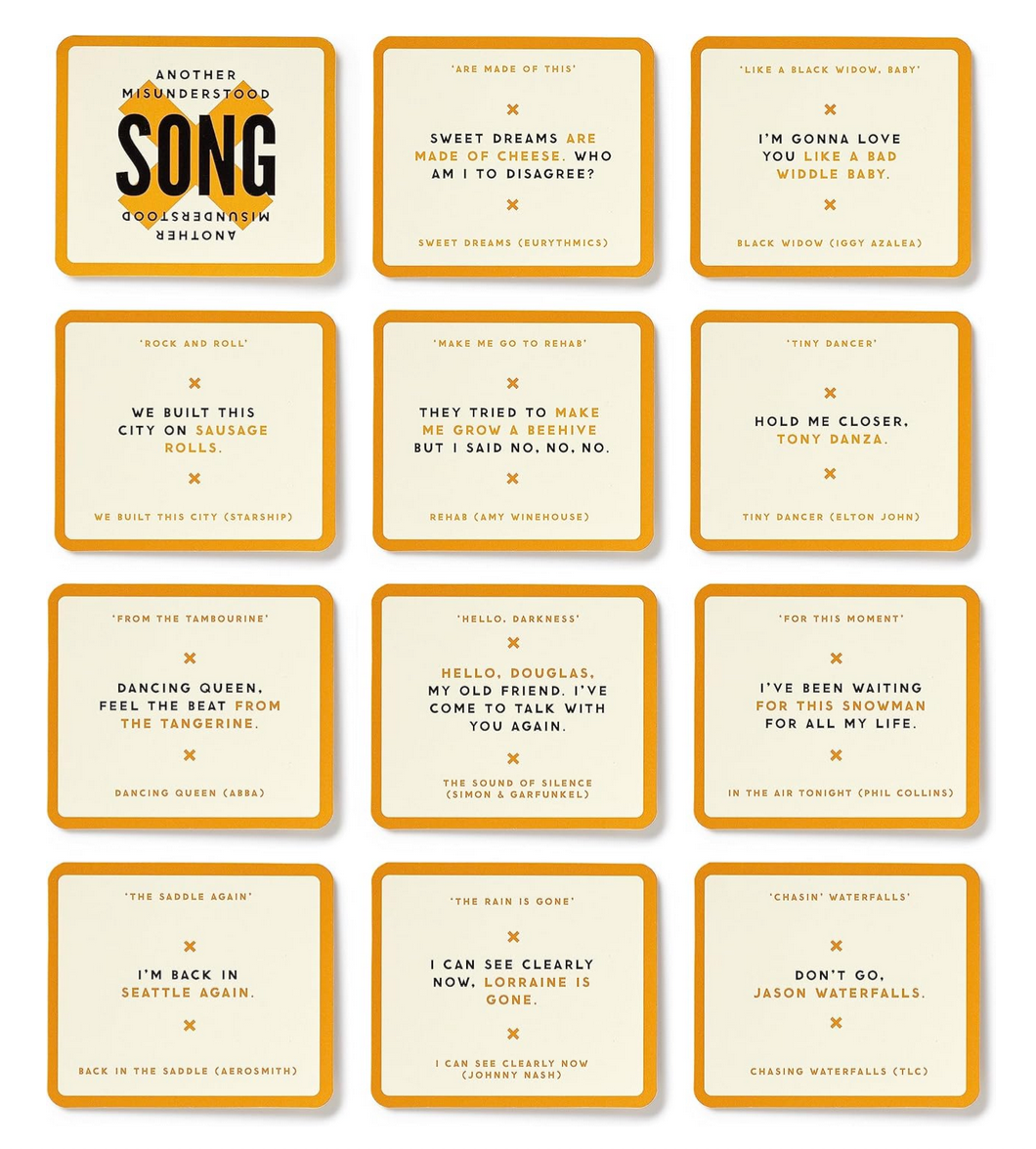 Misunderstood Songs Game