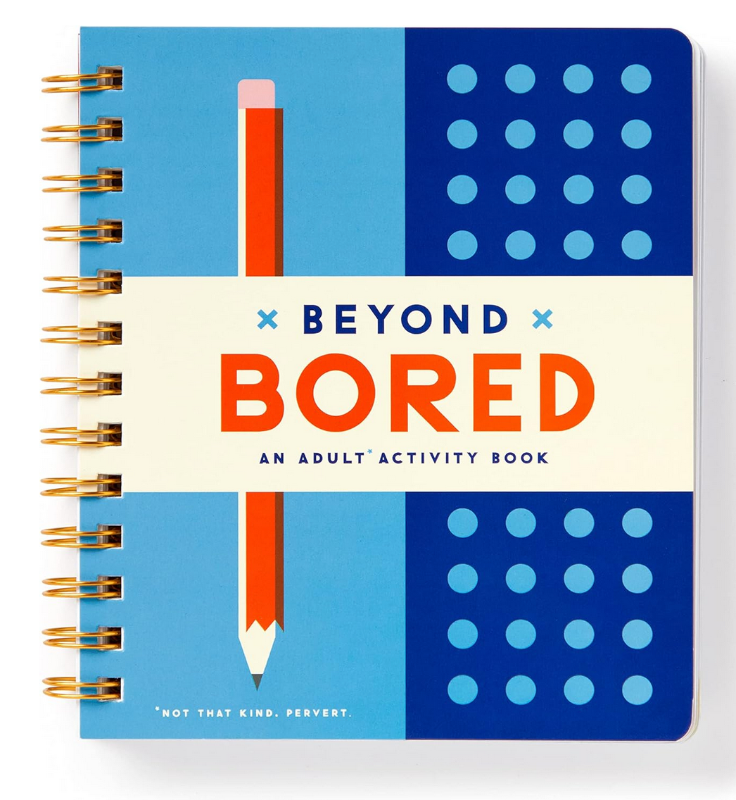 Beyond Bored Adult Activity Book