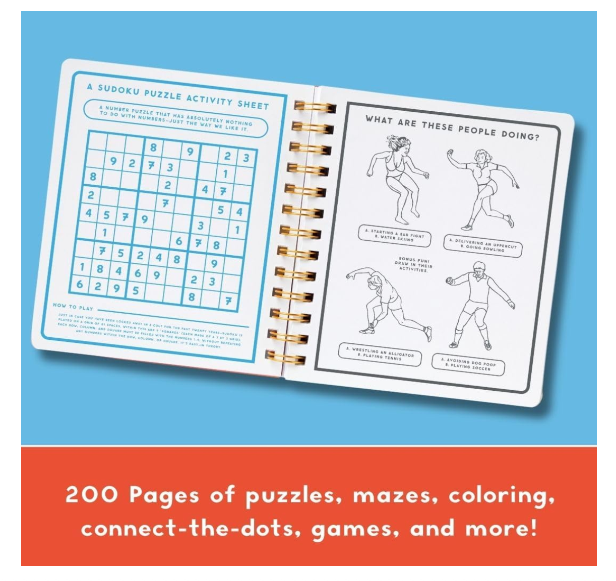 Beyond Bored Adult Activity Book