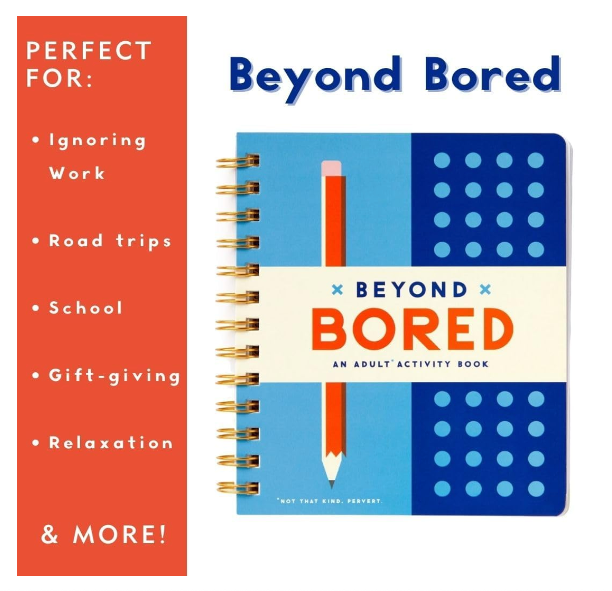 Beyond Bored Adult Activity Book