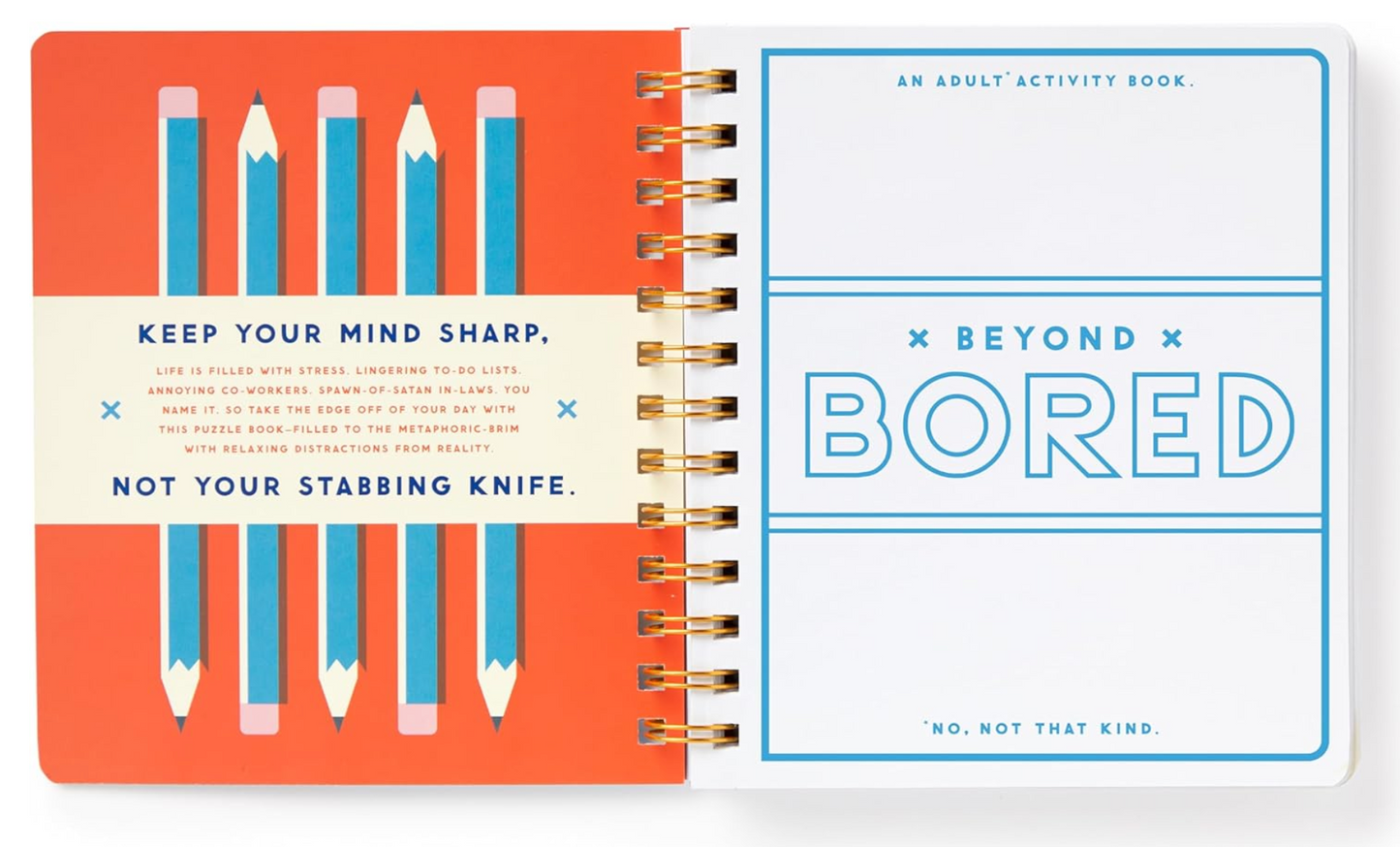 Beyond Bored Adult Activity Book