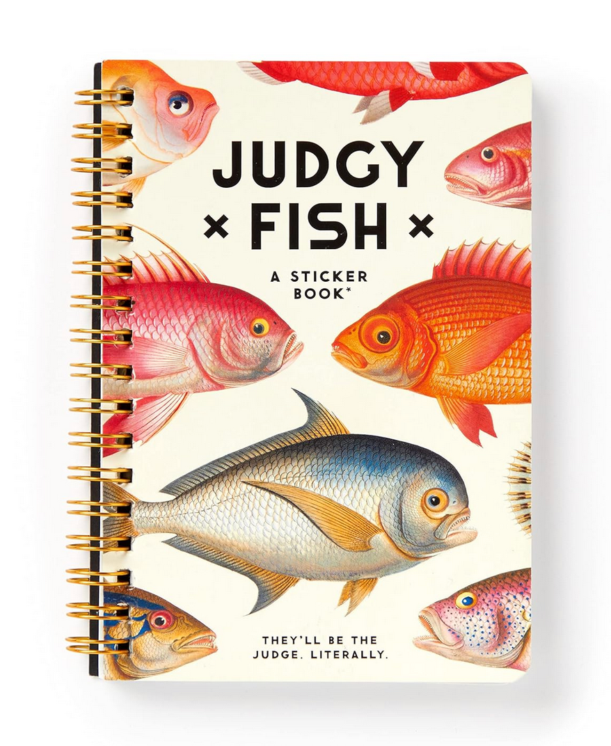 Judgy Fish Sticker Book