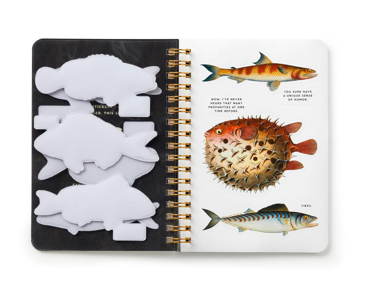 Judgy Fish Sticker Book