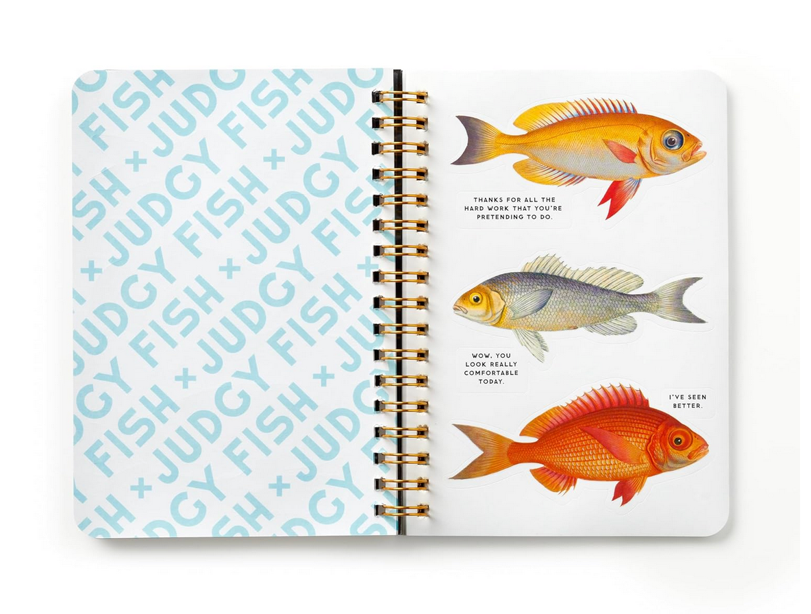 Judgy Fish Sticker Book