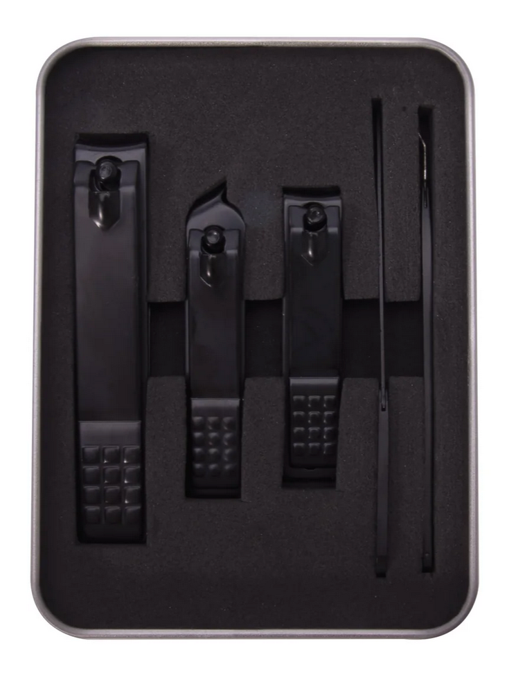Manicure Set - Black 5pc
