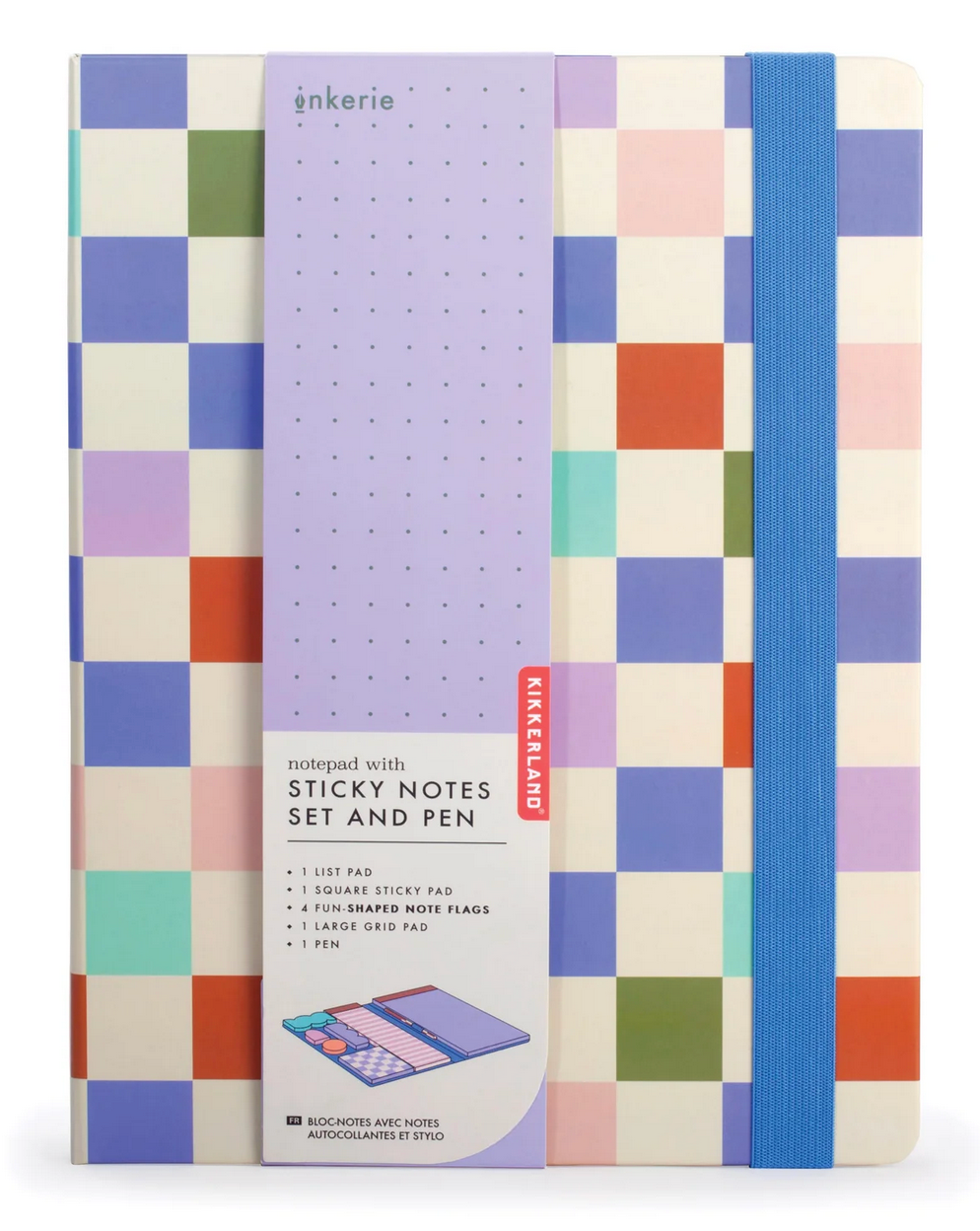 Notepad with Sticky Notes Set and Pen