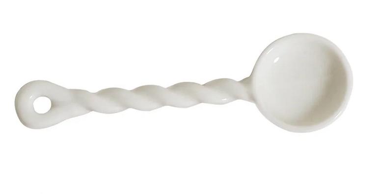 Twisted Ceramic Spoon