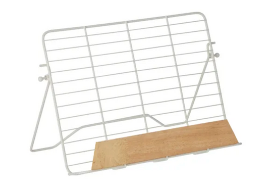 Wallan Metal & Wood Recipe Book Stand
