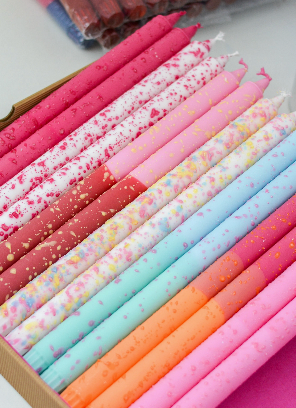 Taper Candles Dipped - 35cm