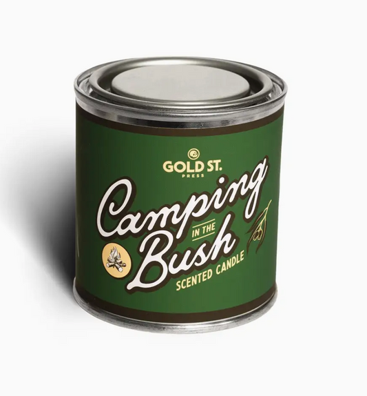 Camping in the Bush Candle
