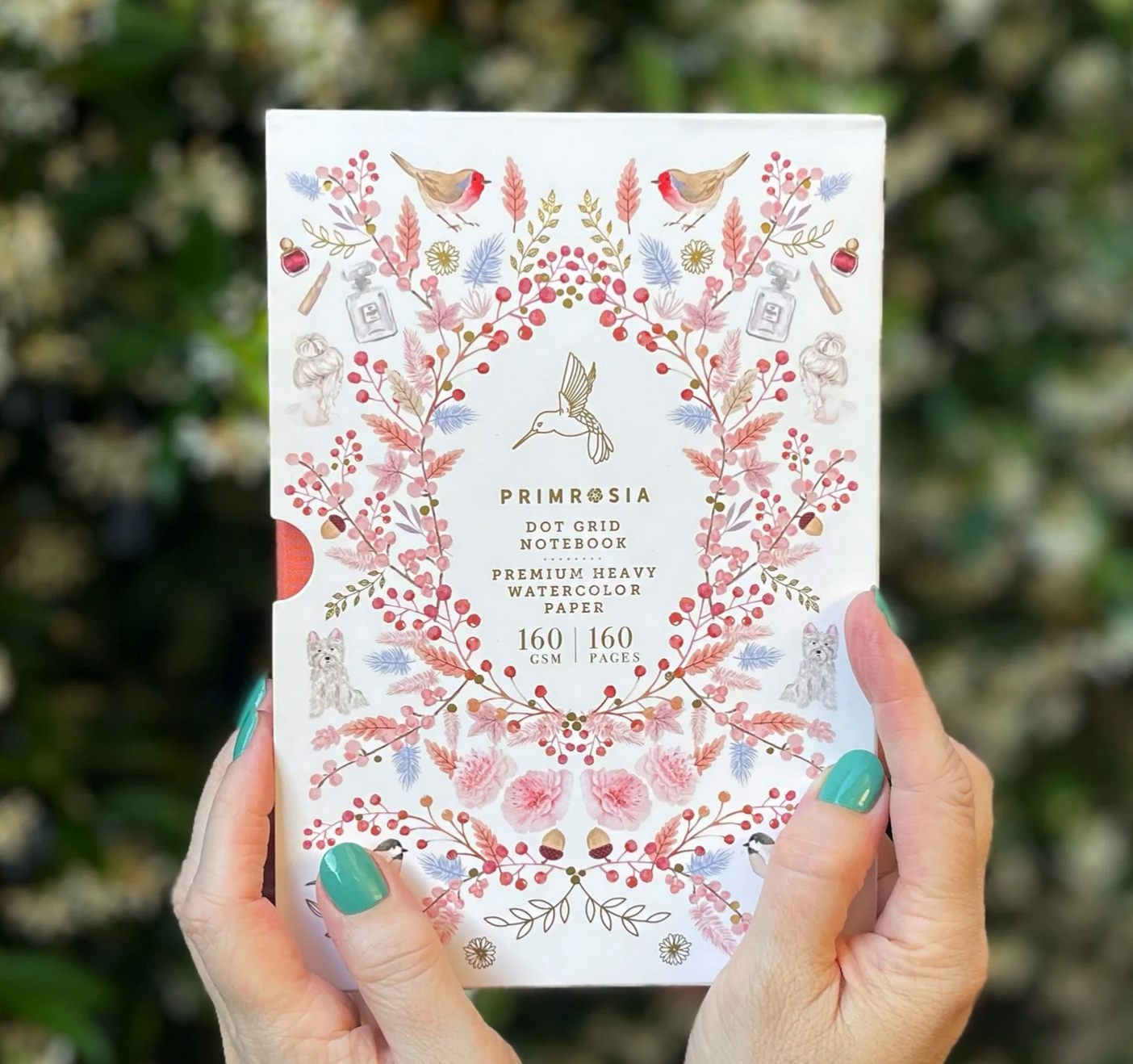 Peach Nectar Dot Grid Journal