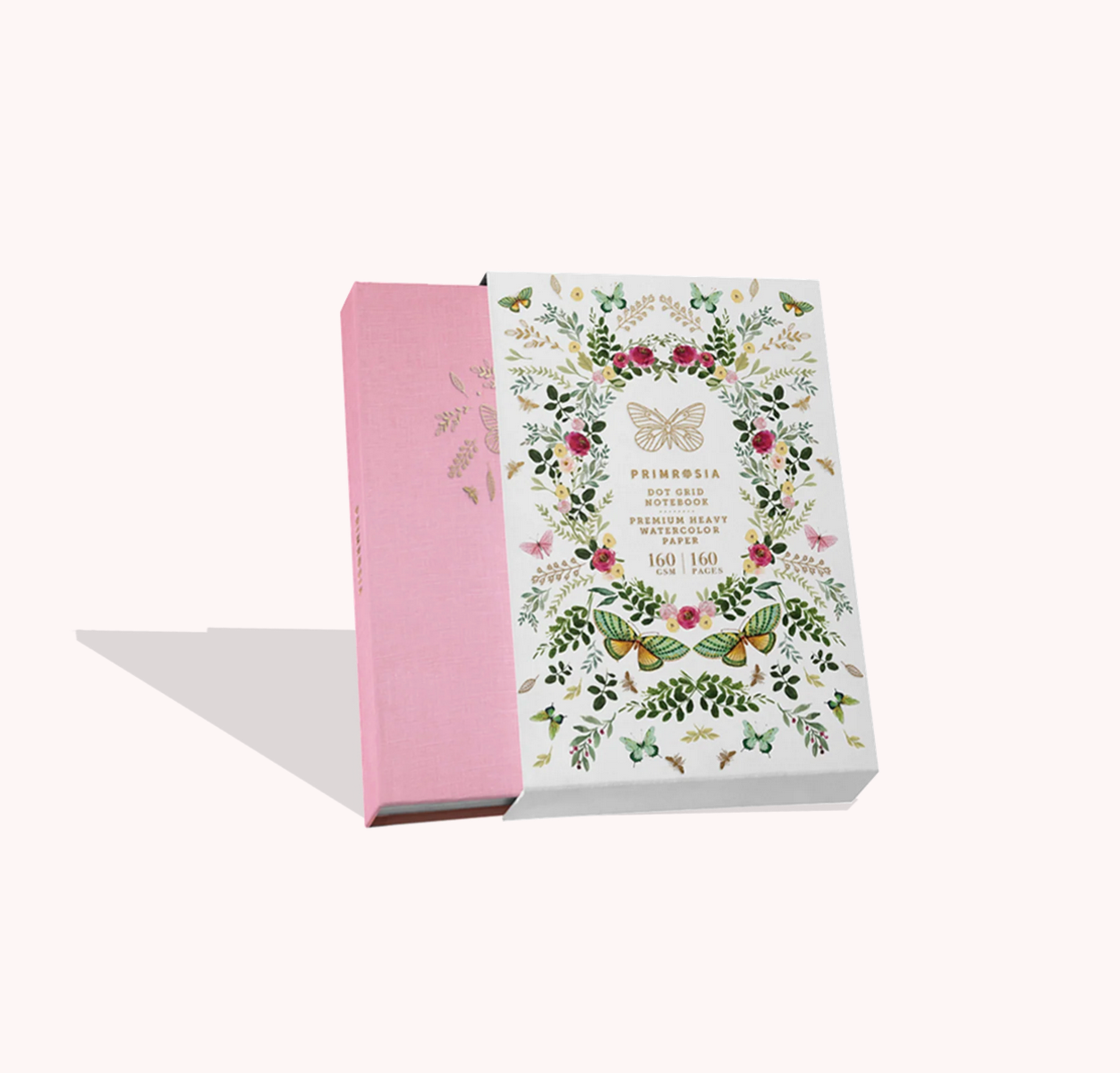 Blushing Pink Dot Grid Journal