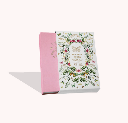 Blushing Pink Dot Grid Journal