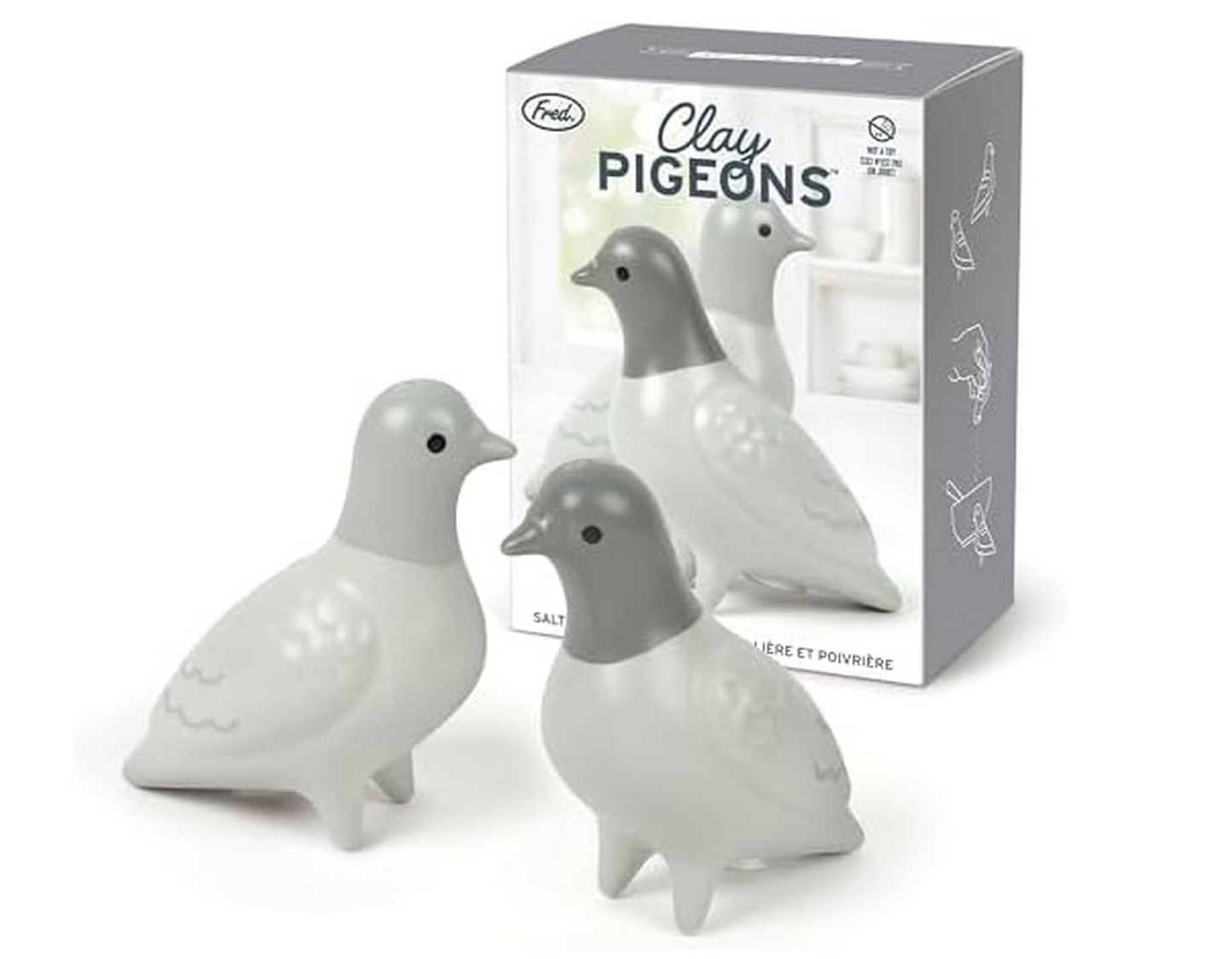Clay Pigeons Salt & Pepper Shakers