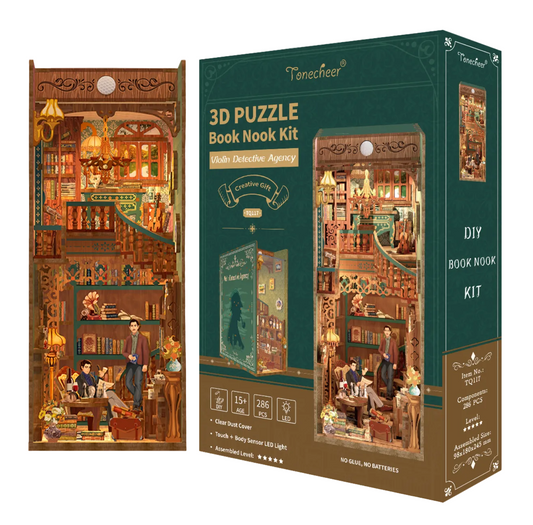 Violin Detective Agency Book Nook Kit
