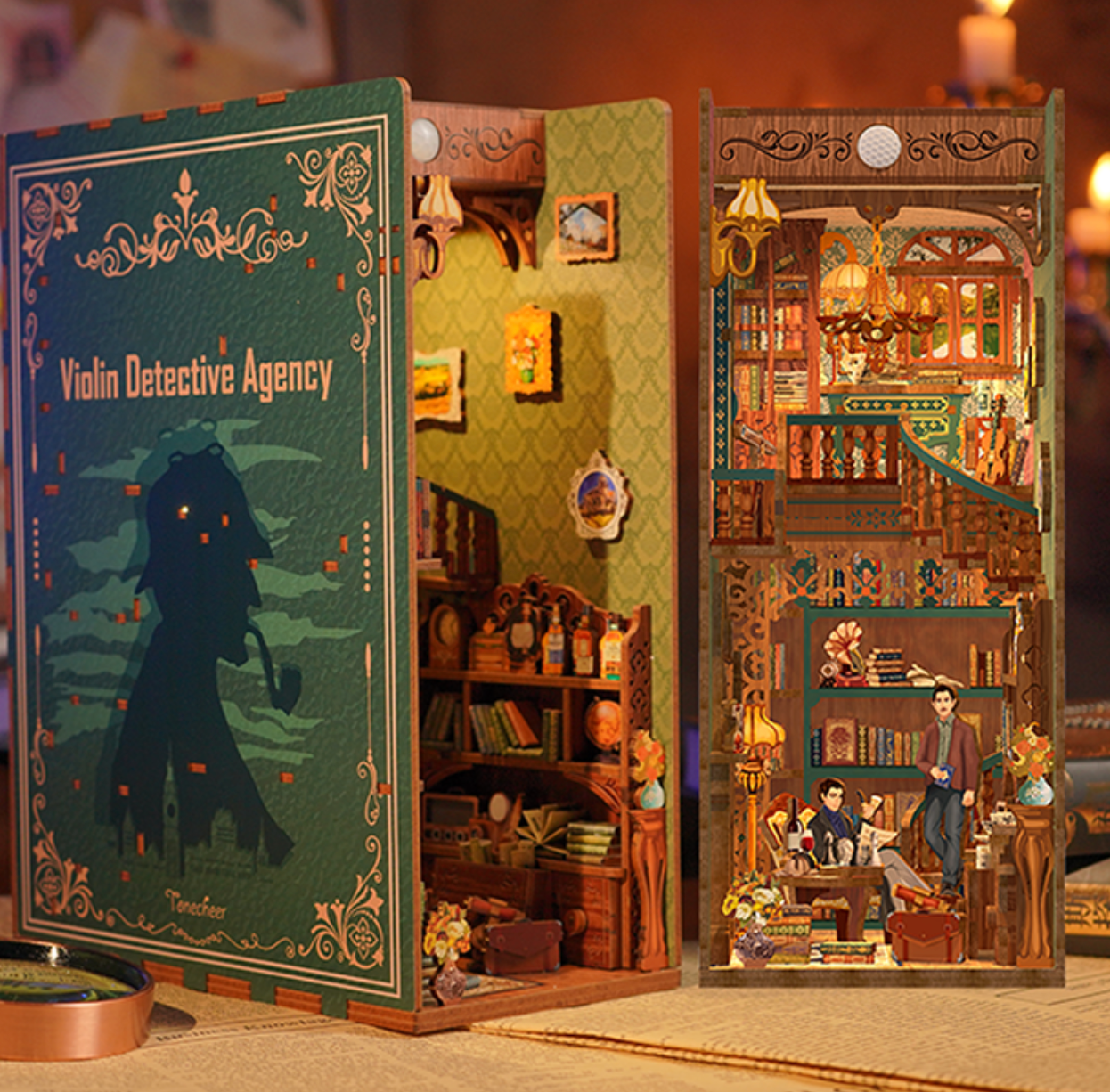 Violin Detective Agency Book Nook Kit