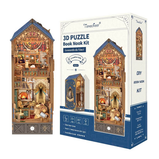 Leonardo Da Vinci Book Nook Kit